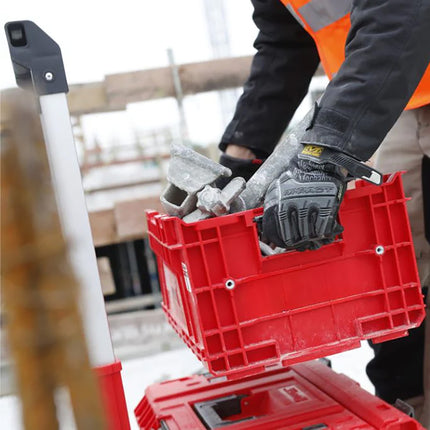 Qbrick System ONE Box 2.0 Plus RED ULTRA HD Niestandardowy pojemnik sztaplowany 576 x 359 x 237 mm 35 l sztaplowany