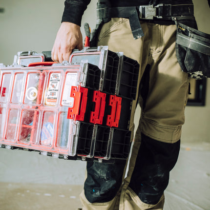 Qbrick System PRO 300 Organizer 452 x 358 x 110 mm 9 l sztaplowany IP54