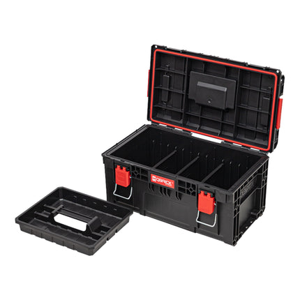 Qbrick System PRIME Toolbox 250 Vario z możliwością sztaplowania 535 x 327 x 271 mm 28l IP66 z 3 przegrodami