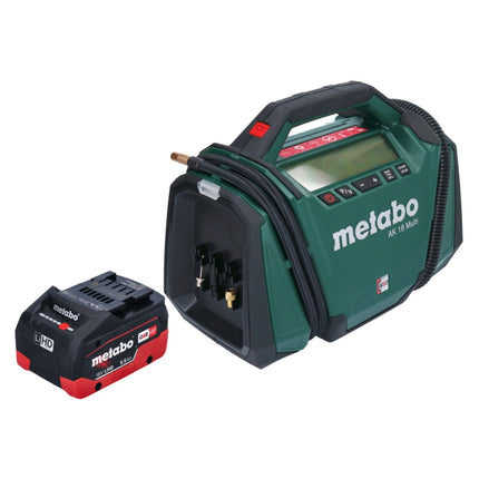 Kompresor akumulatorowy Metabo AK 18 Multi 18 V 11 bar + 1x akumulator 5,5 Ah - bez ładowarki