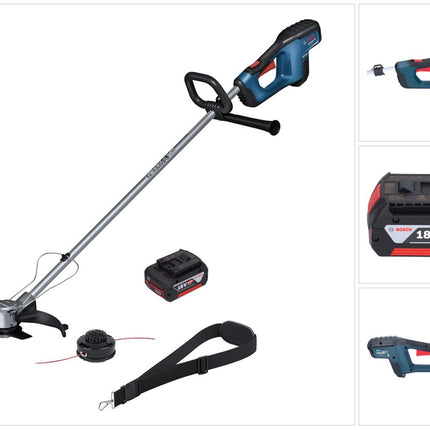 Bosch GFR 18V-23 Profesjonalna podkaszarka akumulatorowa 18 V 230 mm bezszczotkowa + 1x akumulator 5,0 Ah - bez ładowarki