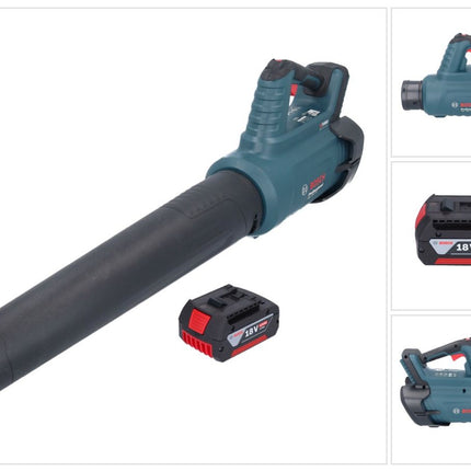 Bosch GBL 18V-750 Profesjonalna dmuchawa akumulatorowa 18 V BITURBO Brushless + 1x akumulator 4,0 Ah - bez ładowarki