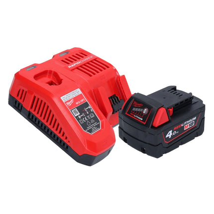 Milwaukee M18 FPD3-401 akumulatorowa wiertarko-wkrętarka udarowa 18 V 158 Nm bezszczotkowa + 1x akumulator 4,0 Ah + ładowarka