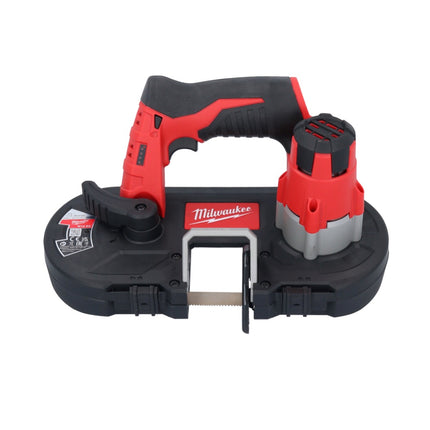 Milwaukee M12 BS-601 Akku Bandsäge 12 V 41 x 41 mm + 1x Akku 6,0 Ah - ohne Ladegerät