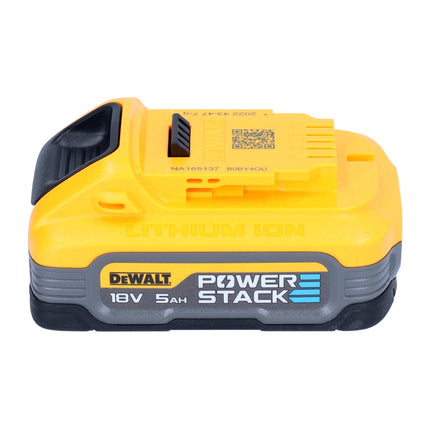 Akumulatorowa wiertarko-wkrętarka udarowa DeWalt DCD 996 N 18 V 95 Nm bezszczotkowa + 1x akumulator Powerstack 5,0 Ah - bez ładowarki