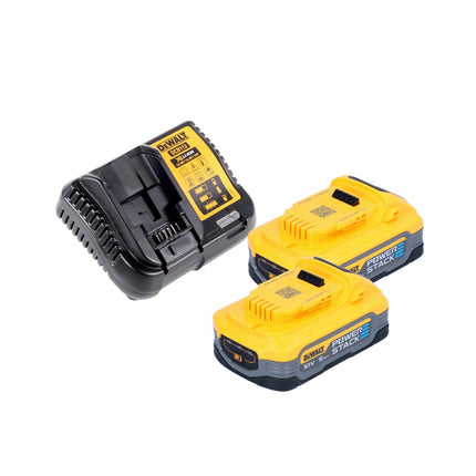 Akumulatorowy klucz udarowy DeWalt DCF 887 H2 18 V 205 Nm 1/4" bezszczotkowy + 2x akumulator powerstack 5,0 Ah + ładowarka