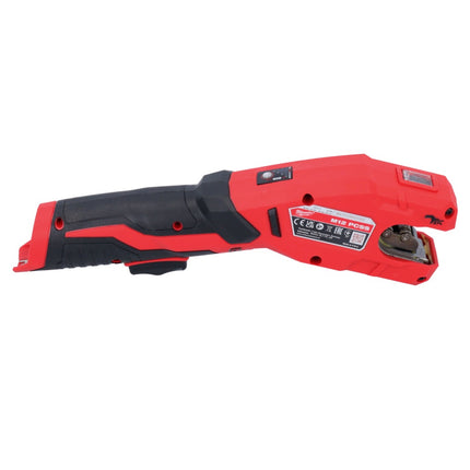 Milwaukee M12 PCSS-201 akumulatorowy obcinak do rur ze stali nierdzewnej 12 V 12 - 28 mm + 1x akumulator 2,0 Ah + ładowarka