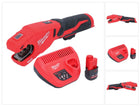Milwaukee M12 PCSS-251 Akumulatorowy obcinak do rur ze stali nierdzewnej 12 V 12 - 28 mm + 1x akumulator 2,5 Ah + ładowarka