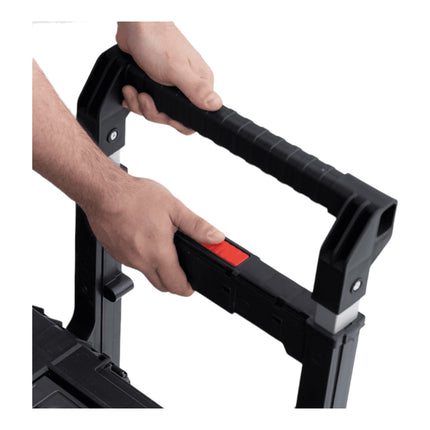 Toolbrothers RHINO XL Cart Plus ECO - Mobilna walizka narzędziowa 37 l IP66 z podwójnym uchwytem teleskopowym