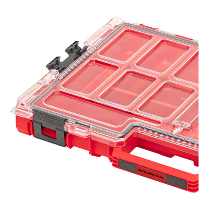 Toolbrothers RHINO XXL organizer ULTRA wysokość L pudełka 6 l IP66 z wyjmowanymi pudełkami