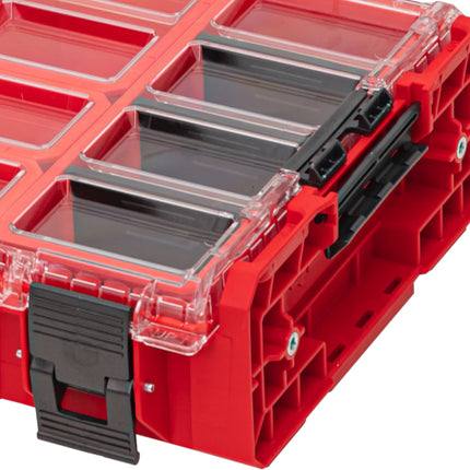 Toolbrothers RHINO XXL Organizer ULTRA wysokość XL pudełka 13,5 l IP66 z wyjmowanymi pudełkami + przegródki