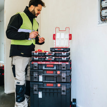 Toolbrothers RHINO XXL Organizer ECO Wysokość M Niestandardowy wielowarstwowy 2,5 l IP66