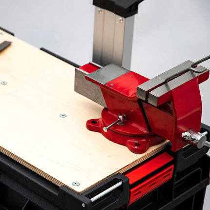 Toolbrothers RHINO Multi platforma robocza XXL - płyta adaptera Multi ze zdejmowanym drewnianym blatem roboczym