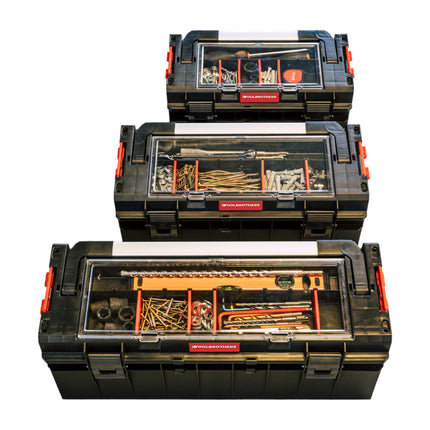 Walizka narzędziowa Toolbrothers RHINO Slim ECO Handling+ Compact Edition 14 l IP54