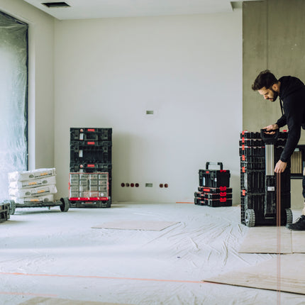 Toolbrothers RHINO L walizka narzędziowa ECO Organize+ + 5x L Organizer ECO Mini 19 l IP54