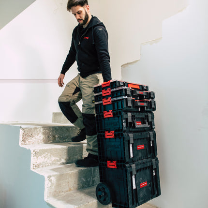 Toolbrothers RHINO L walizka narzędziowa ECO Organize+ + 5x L Organizer ECO Mini 19 l IP54