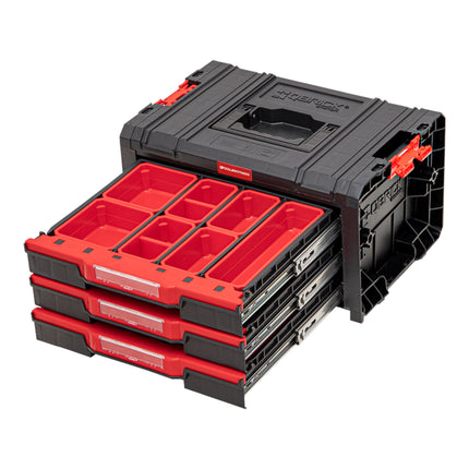 Toolbrothers RHINO L Drawer 3 ECO Organize+ z trzema szufladami + pudełka IP54