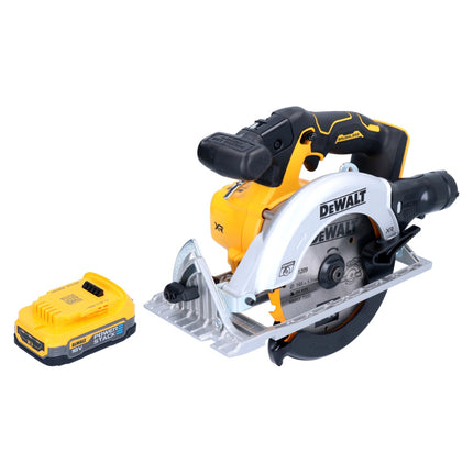 Akumulatorowa pilarka tarczowa DeWalt DCS 565 N 18 V 165 mm bezszczotkowa + 1x akumulator Powerstack 1,7 Ah - bez ładowarki