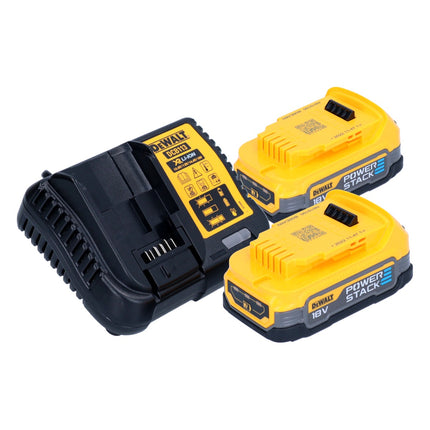 Akumulatorowa pilarka tarczowa DeWalt DCS 565 E2 18 V 165 mm bezszczotkowa + 2x akumulator Powerstack 1,7 Ah + ładowarka
