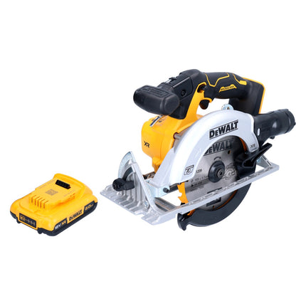 Akumulatorowa pilarka tarczowa DeWalt DCS 565 N 18 V 165 mm bezszczotkowa + 1x akumulator 2,0 Ah - bez ładowarki