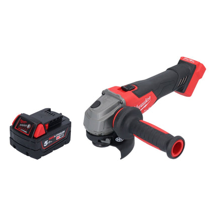Milwaukee M18 FSAG115X-501 Akumulatorowa szlifierka kątowa 18 V 115 mm bezszczotkowa + 1x akumulator 5,0 Ah - bez ładowarki