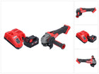 Milwaukee M18 FSAG115X-501 Akumulatorowa szlifierka kątowa 18 V 115 mm bezszczotkowa + 1x akumulator 5,0 Ah + ładowarka
