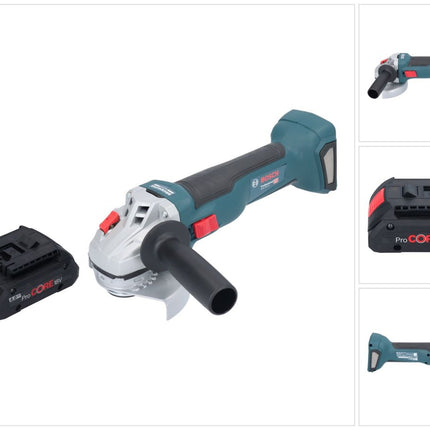 Bosch GWS 18V-10 Profesjonalna akumulatorowa szlifierka kątowa 18 V 115 mm bezszczotkowa + 1x akumulator ProCORE 4,0 Ah - bez ładowarki