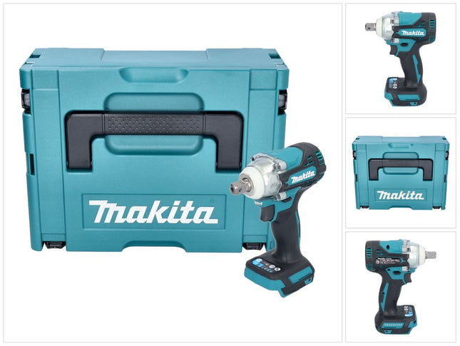 Makita DTW 301 ZJ akumulatorowy klucz udarowy 18 V 330 Nm 1/2" bezszczotkowy + Makpac - bez akumulatora, bez ładowarki