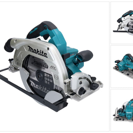 Makita DHS 900 ZU akumulatorowa pilarka tarczowa 36 V ( 2x 18 V ) 235 mm bezszczotkowa + adapter Bluetooth - bez akumulatora, bez ładowarki