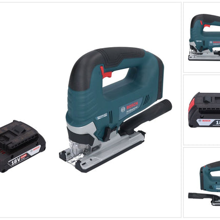 Bosch GST 18V-125 B Profesjonalna wyrzynarka akumulatorowa 18 V 125 mm bezszczotkowa + 1x akumulator 2,0 Ah - bez ładowarki