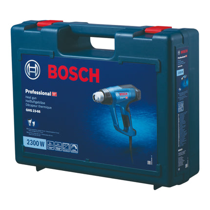 Bosch GHG 23 66 Professional Heissluftgeblaese 2300 Watt 50 650 C 06012A6300 2x Duese Koffer 2 - toolbrothers