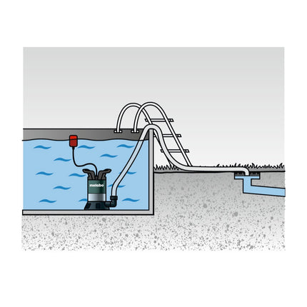 Pompa zanurzeniowa do czystej wody Metabo TP 7500 SI ( 0250750013 ) 300 W Natężenie przepływu 7500 l/h