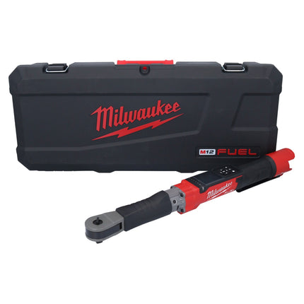 Milwaukee M12 ONEFTR12-0C Cyfrowy akumulatorowy klucz dynamometryczny 12 V 1/2" 203,4 Nm ( 4933464969 ) Bezszczotkowy + walizka - bez akumulatora, bez ładowarki