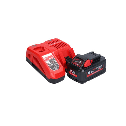 Milwaukee M18 FRAD2-801 akumulatorowa wiertarko-wkrętarka kątowa 18 V 122 Nm bezszczotkowa + 1x akumulator 8,0 Ah + ładowarka