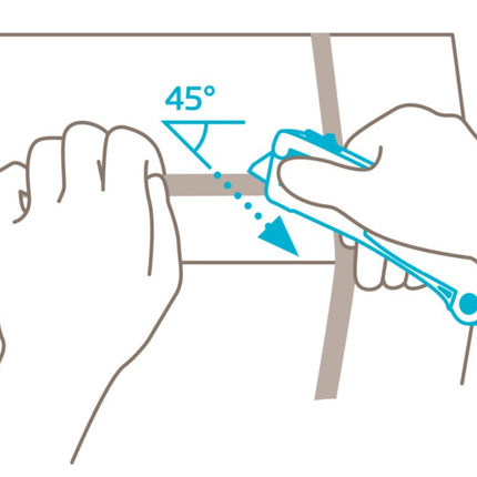 Nóż bezpieczny MARTOR SECUPRO MAXISAFE Długość 148 mm Szerokość 18 mm Wysokość 42 mm ( 4000817991 )