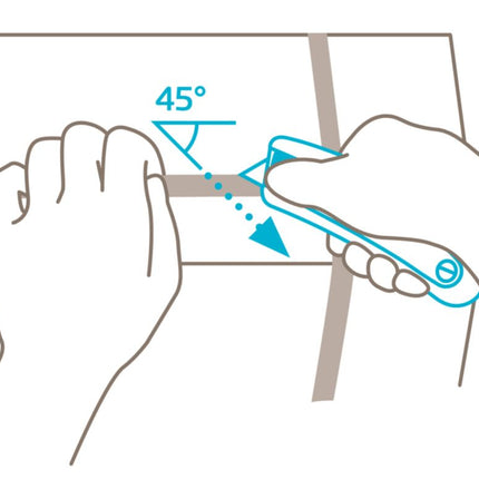 Nóż bezpieczny MARTOR SECUPRO MEGASAFE Długość 153 mm Szerokość 26 mm Wysokość 38 mm ( 4000817954 )