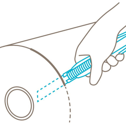 Nóż bezpieczny MARTOR SECUNORM 380 Długość 170,5 mm Szerokość 20 mm Wysokość 34 mm ( 4000817833 )