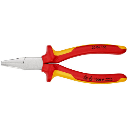 Szczypce płaskie KNIPEX długość całkowita 160 mm ( 4000810272 )