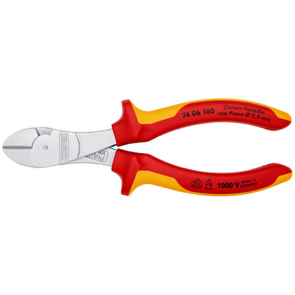 Szczypce tnące boczne KNIPEX o długości 160 mm ( 4000810165 )