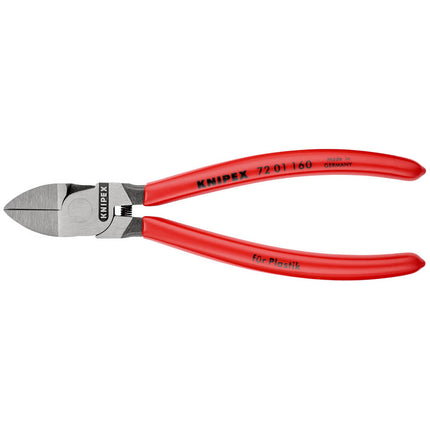KNIPEX Szczypce tnące ukośne do tworzyw sztucznych Długość całkowita 160 mm ( 4000810179 )
