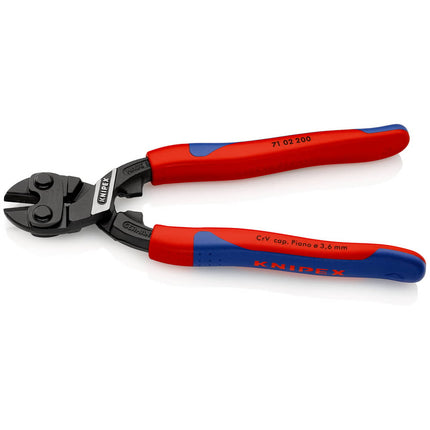 Kompaktowe obcinaki do śrub KNIPEX CoBolt długość 200 mm tuleje wieloskładnikowe ( 4000810163 )