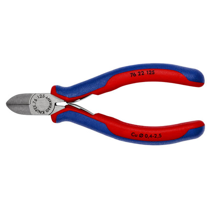KNIPEX szczypce tnące boczne długość 125 mm kształt 2 ścięte nr ( 4000794626 )