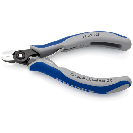 KNIPEX precyzyjne szczypce tnące boczne do elektroniki długość 125 mm kształt 0 ( 4000810820 )