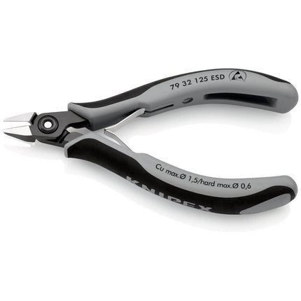 KNIPEX precyzyjne szczypce tnące boczne do elektroniki długość 125 mm kształt 3 ( 4000810831 )