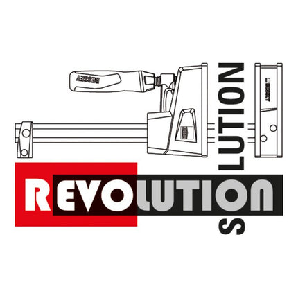 Zacisk korpusu BESSEY KREV150-2K Szerokość mocowania 1500 mm Głębokość gardzieli 95 mm ( 4000831609 )