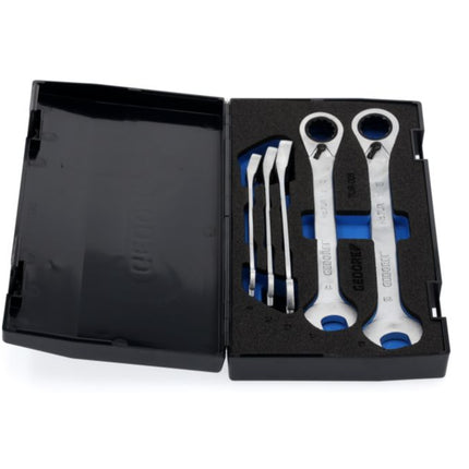 Zestaw kluczy płasko-oczkowych GEDORE 7 UR-005 5-częściowy o szerokości 8-19 mm ( 4000880491 )