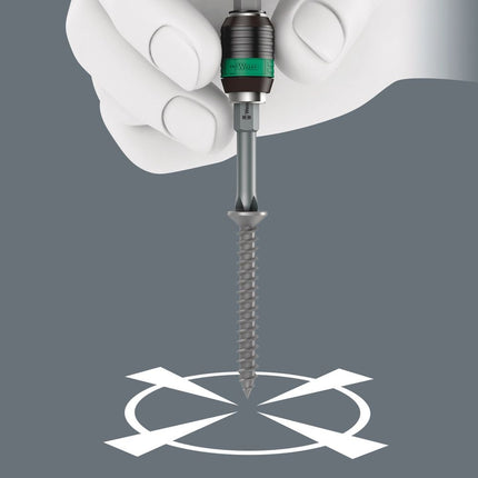 Uchwyt do bitów WERA 889/4/1 K Rapidaptor 1/4 ″ F 6.3 1/4 ″ C 6.3 + E 6.3 ( 4000829607 )