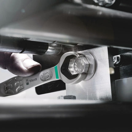 Klucz płasko-oczkowy WERA Szerokość klucza płasko-oczkowego 17 mm Długość 224 mm ( 4000821473 )