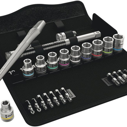 WERA Zyklop Metal 28-częściowy zestaw kluczy nasadowych 1/2 ″ ( 4000821764 )