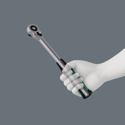 Grzechotka dwustronna z dźwignią WERA 8006 Zyklop Hybrid Set 1/2 ″ 72 zęby ( 4000821144 )